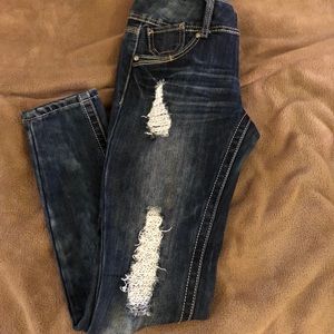 Distressed Jeans